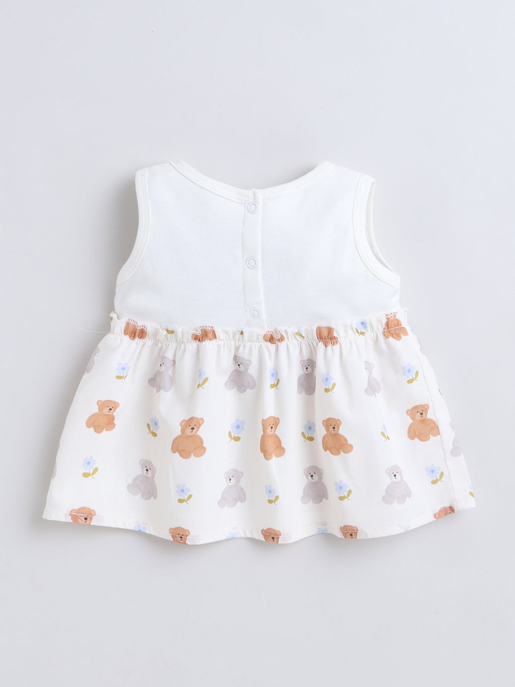 GIRLS DRESS   MM-509 OFF WHITE