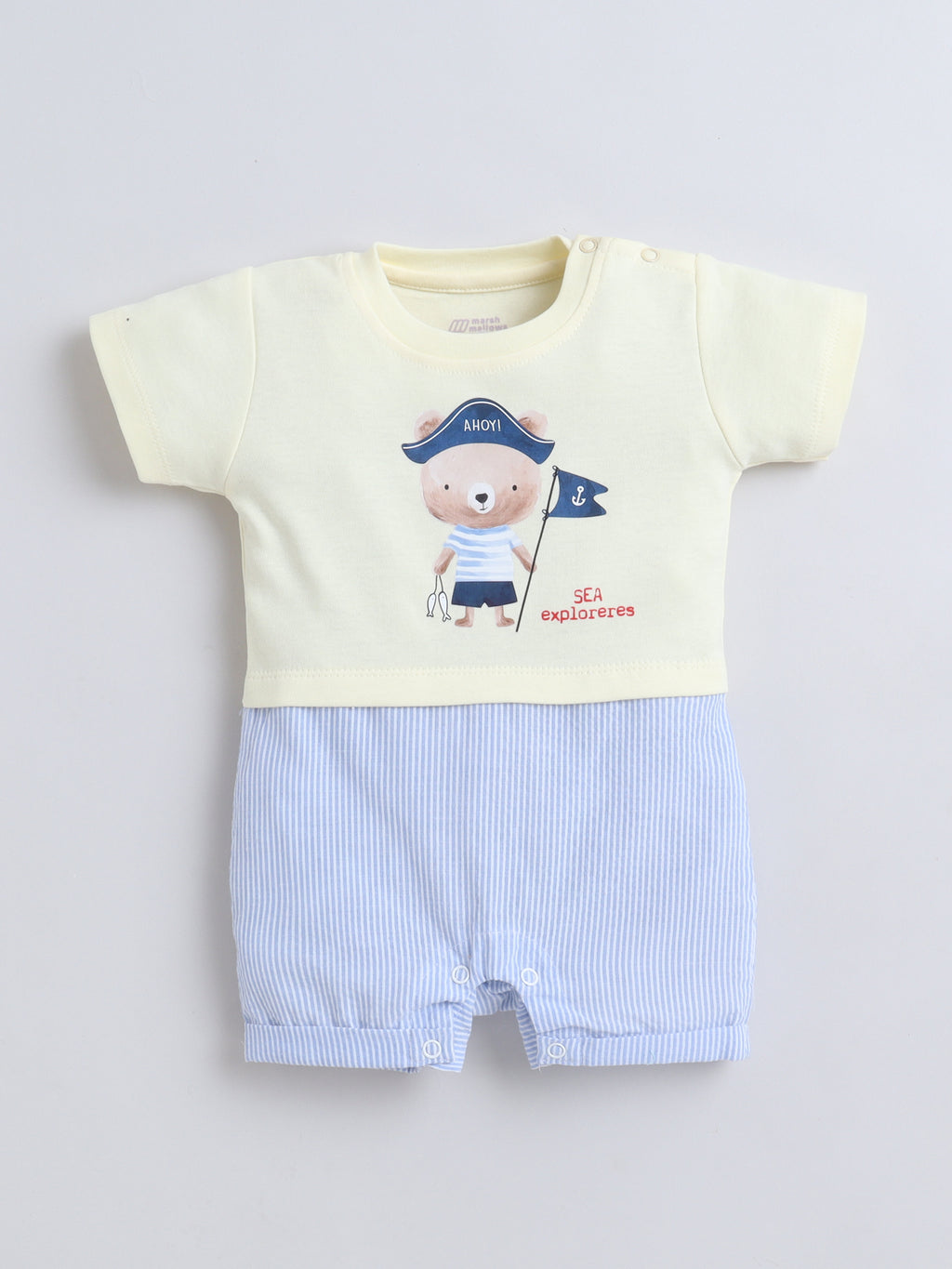 BOYS ROMPER   MM-164 Butter
