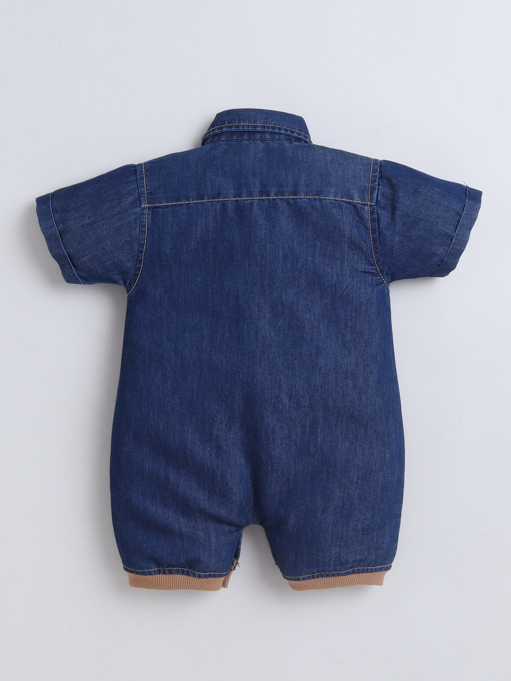 BOYS DENIM ROMPER   MM-168 light blue