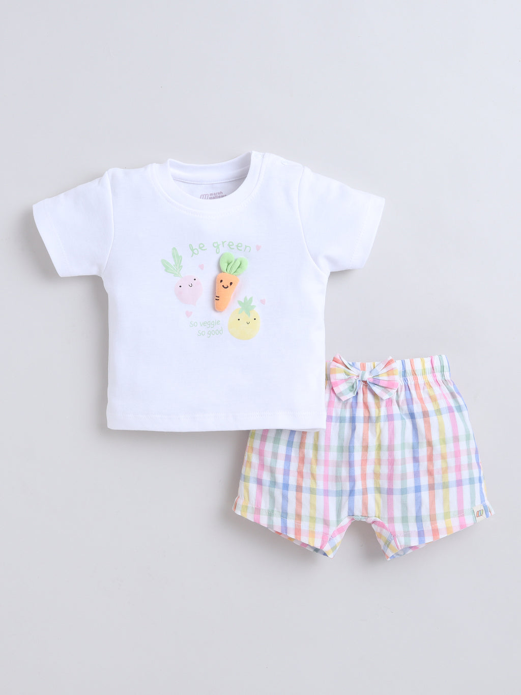 GIRLS 2PC SET  MM-551   MUTLI CHECKS