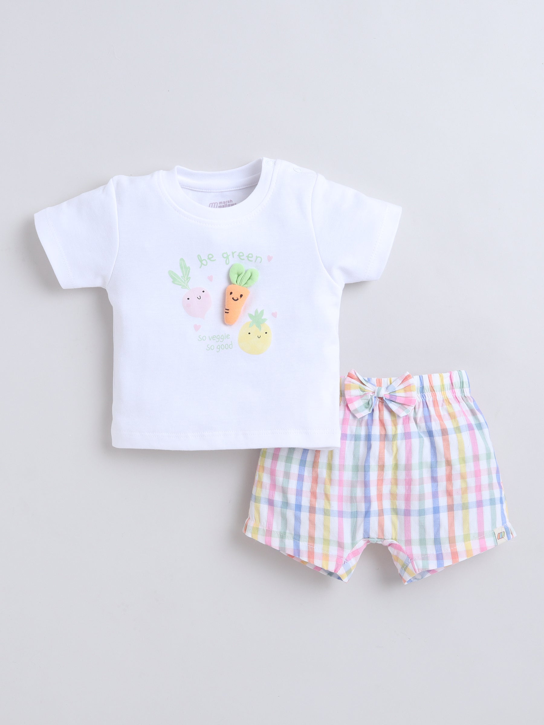 GIRLS 2PC SET  MM-551   MUTLI CHECKS