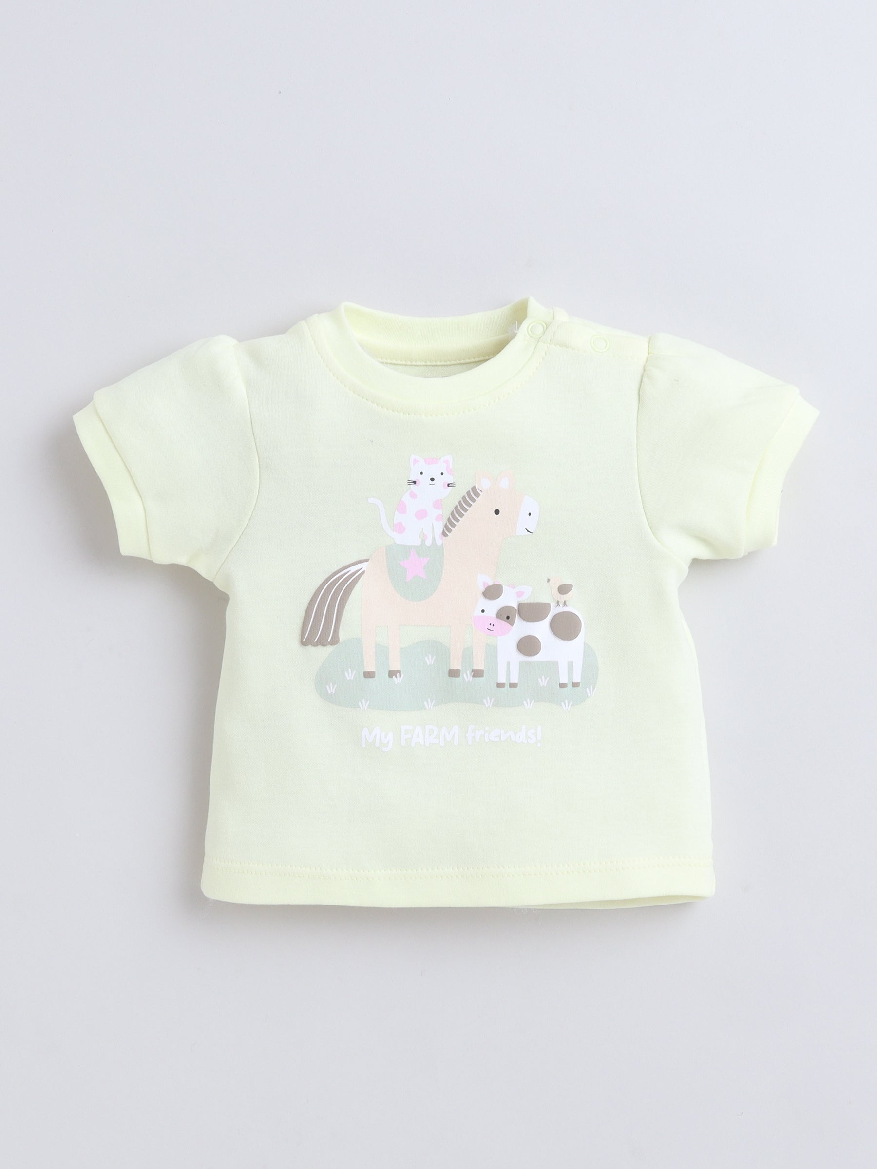 GIRLS 2PC SET  MM-559  YELLOW