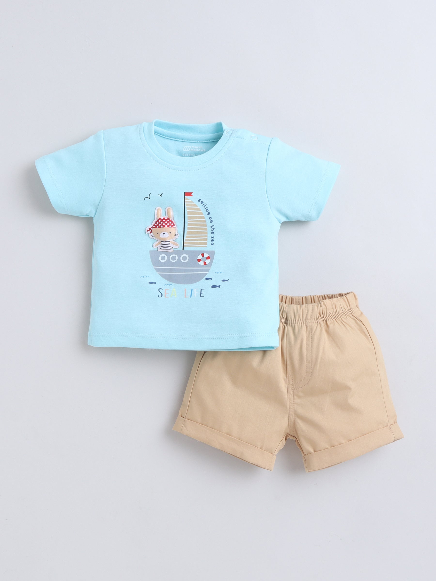 BOYS 2 PC SET   MM-125 Blue
