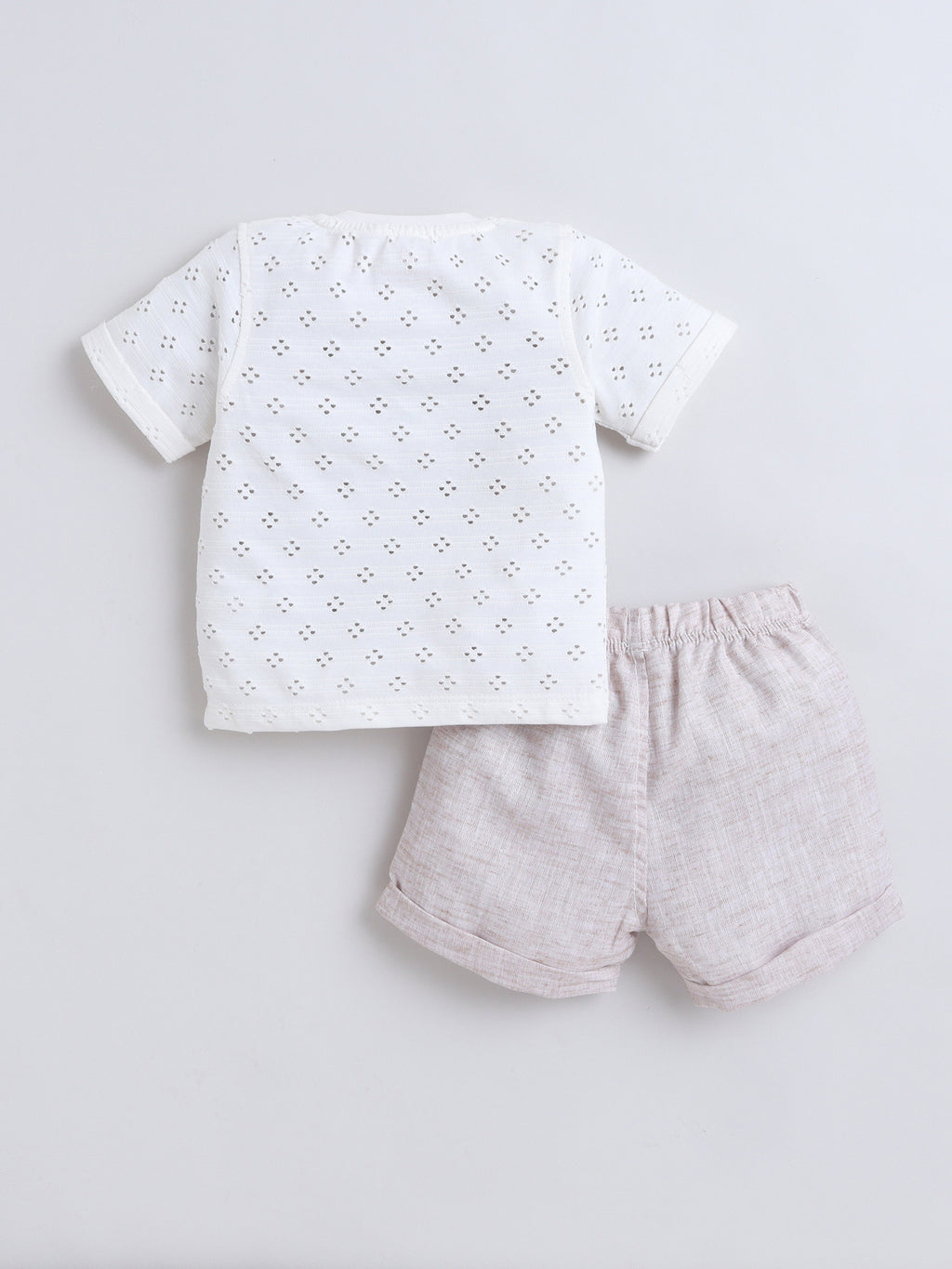 BOYS 2 PC SET   MM-124 white