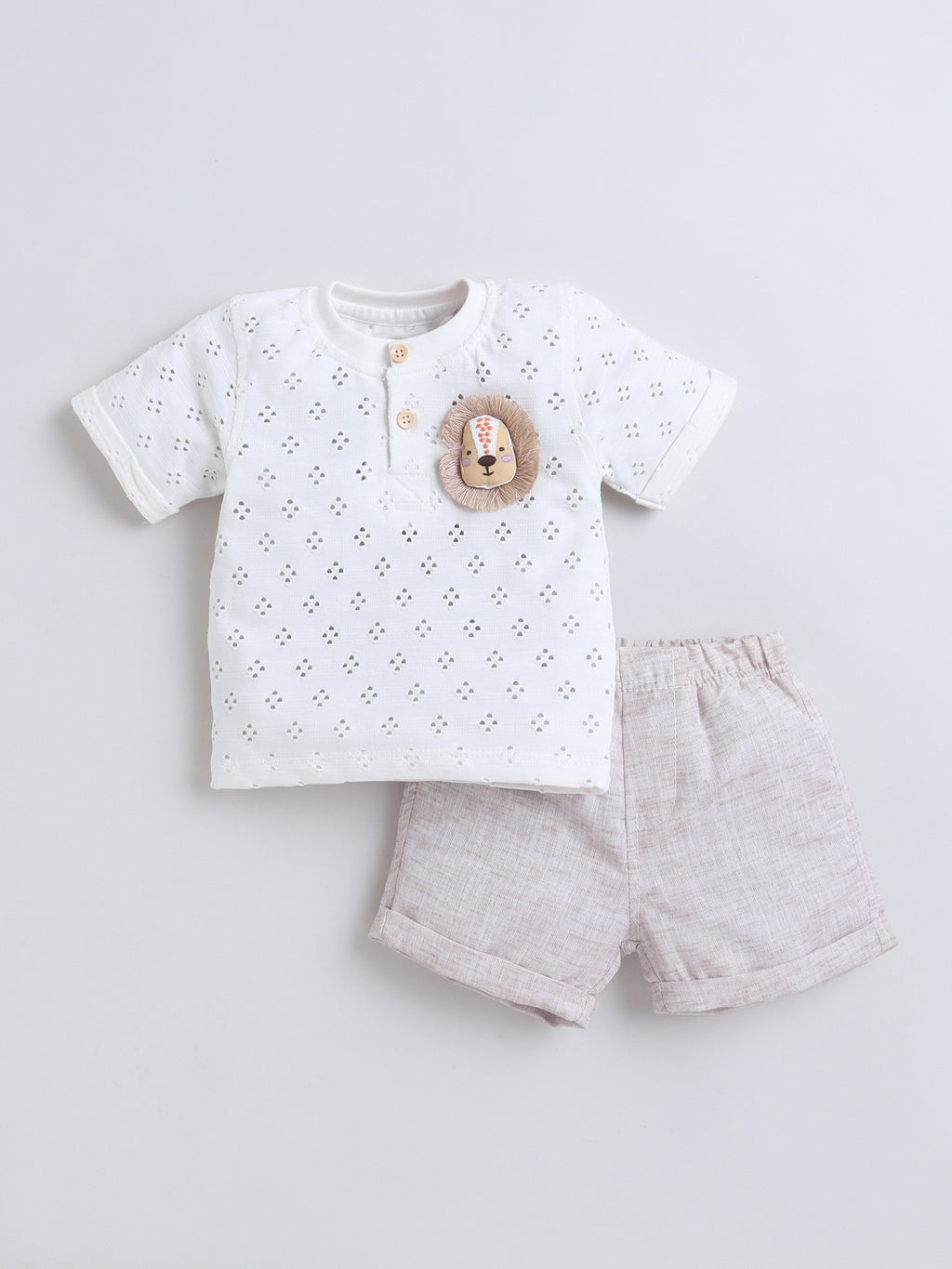 BOYS 2 PC SET   MM-124 white