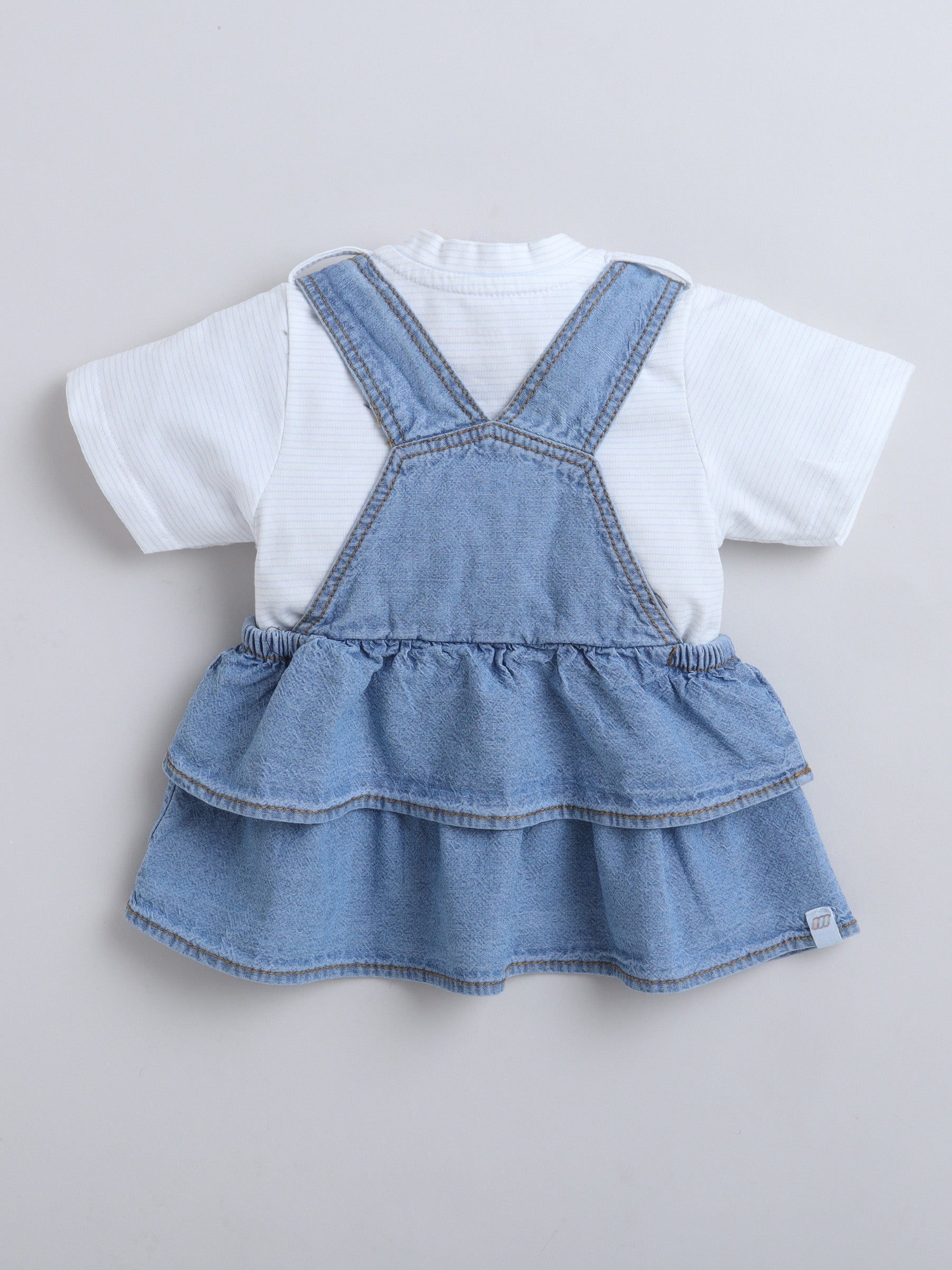 GIRLS DRESS   MM-611 DARK BLUE
