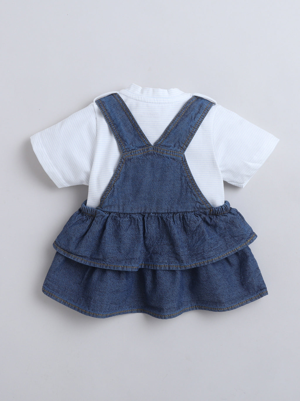 GIRLS DRESS   MM-611 DARK BLUE