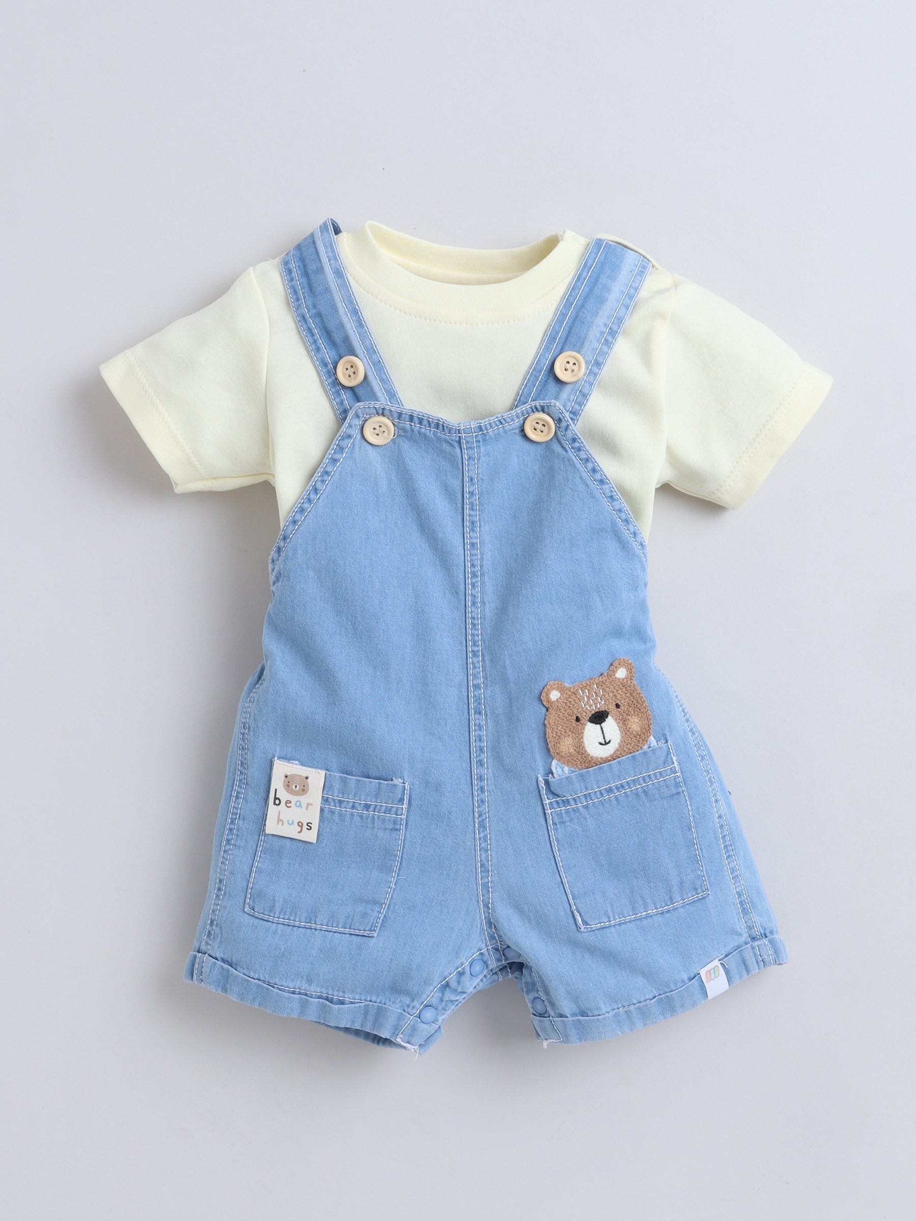 BOYS 2 PC SET   MM-154 light blue